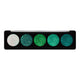 Profusion Emerald Gems Eyeshadow Palette paleta 5 cieni do powiek