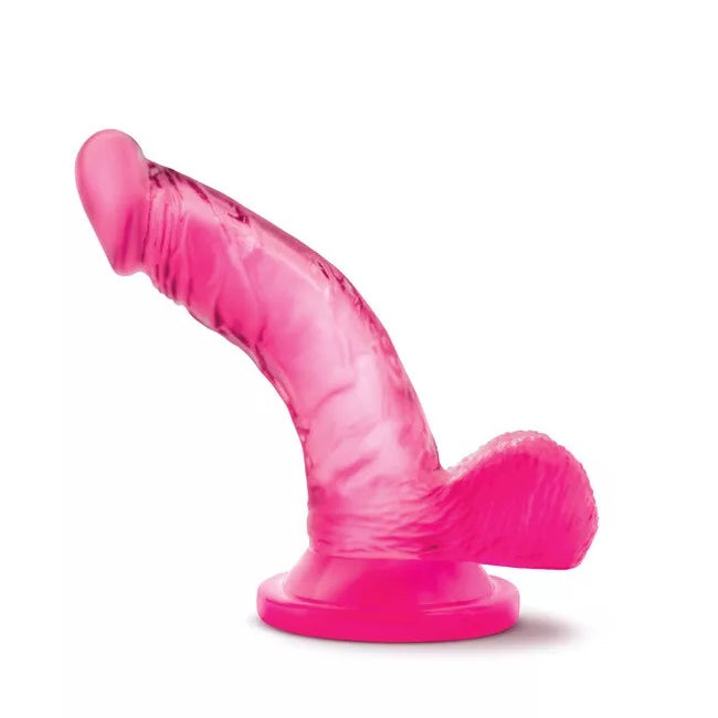 Blush Naturally Yours 4Inch Mini Cock dildo z przyssawką Pink