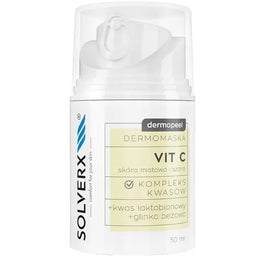 SOLVERX Dermopeel dermomaska do skóry matowej 50ml