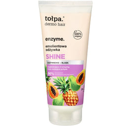 Tołpa Dermo Hair Enzyme emolientowa odżywka Shine 200ml