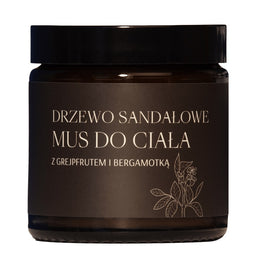 Mglife Drzewo Sandałowe mus do ciała Grejpfrut & Bergamotka 120ml