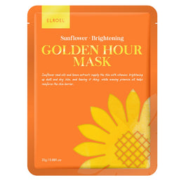 Elroel Golden Hour Mask rozjaśniająca maska do twarzy Sunflower 25g