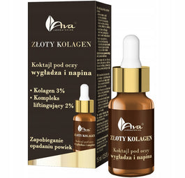 Ava Laboratorium Złoty Kolagen koktajl pod oczy 15ml