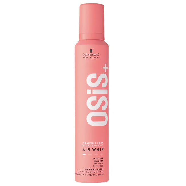 Schwarzkopf Professional Osis+ Air Whip elastyczna pianka ulepszająca podatność włosów na układanie 200ml