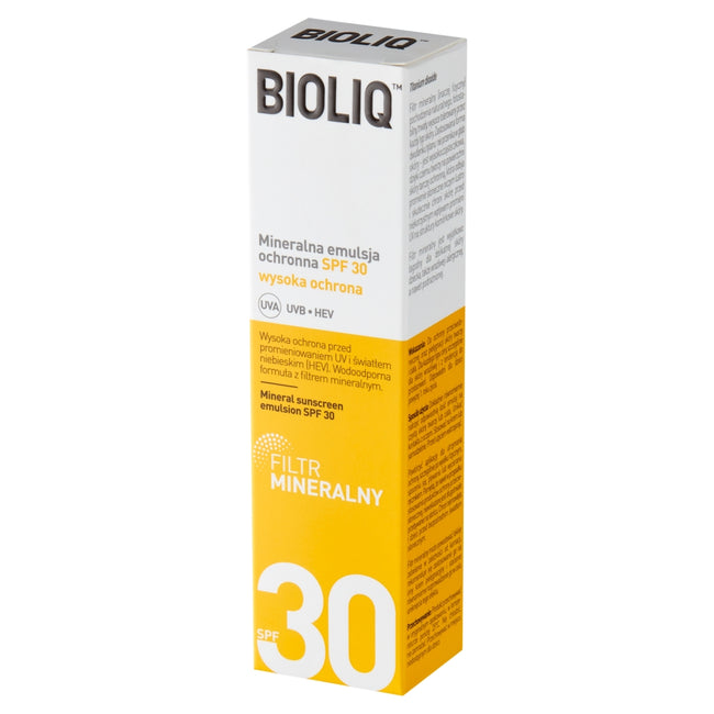 BIOLIQ Mineralna emulsja ochronna SPF30 30ml