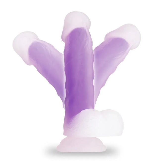 So Divine Glorious Real Feel Dildo realistyczne dildo z przyssawką Purple