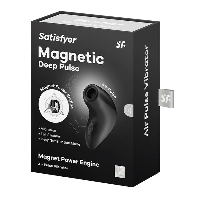 Satisfyer Magnetic Deep Pulse stymulator łechtaczki Black