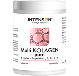 Intenson Multi Kolagen Pure 5 typów kolagenu suplement diety 300g