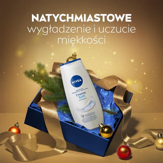 Nivea Feel Soft zestaw antyperspirant roll-on 50ml + krem intensywnie nawilżajacy 100ml + żel pod prysznic 250ml