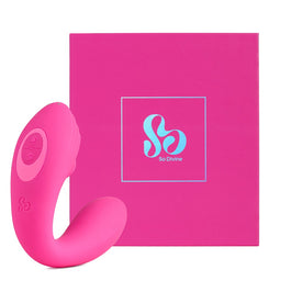 So Divine Pearl Vibe Stimulator ssący wibrator punktu G Pink