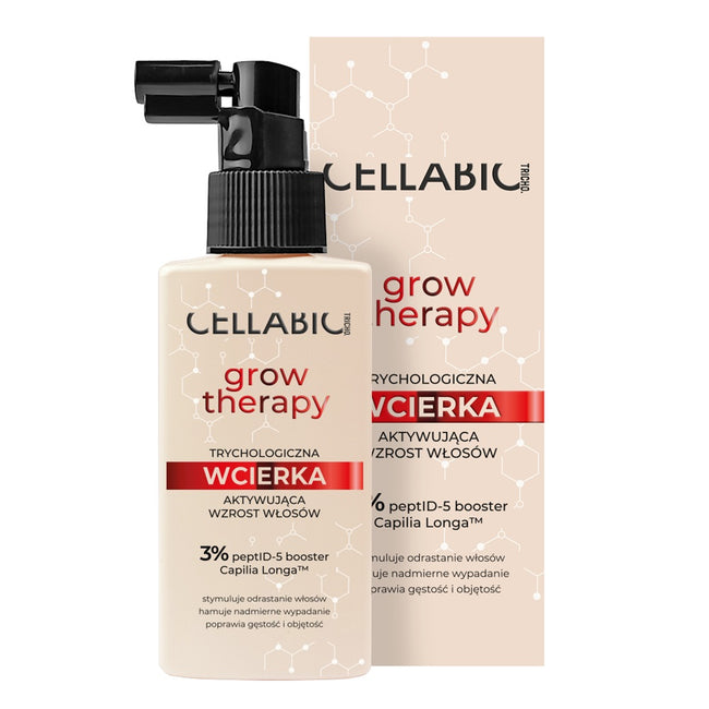 Cellabic Tricho Grow Therapy trychologiczna wcierka aktywująca wzrost włosów 100ml