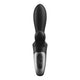 Satisfyer Heat Climax+ analny wibrator ze stymulacją Black