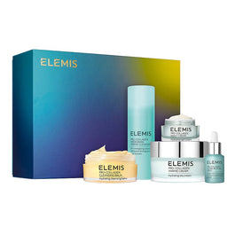 ELEMIS The Ultimate Pro-Collagen Collection zestaw balsam oczyszczający 100g + krem do twarzy 100ml + krem na noc 30ml + żel do mycia twarzy 15ml + serum do twarzy 15ml