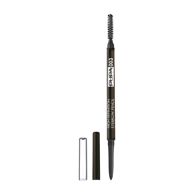 Pupa Milano High Definition Eyebrow Pencil kredka do brwi 003 Dark Brown 0.09g