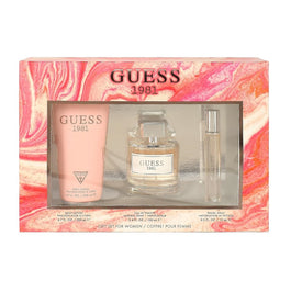 Guess Guess 1981 zestaw woda toaletowa spray 100ml + woda toaletowa spray 15ml + balsam do ciała 200ml