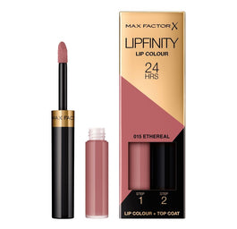 Max Factor Lipfinity Lip Colour dwufazowa pomadka w płynie o długotrwałym efekcie 015 Ethereal