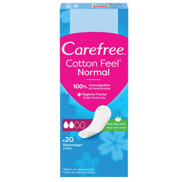 Carefree Cotton Feel Normal wkładki higieniczne zapach aloesowy 20szt