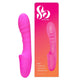 So Divine Pash Ribbed Vibrator żebrowany wibrator punktu G Pink