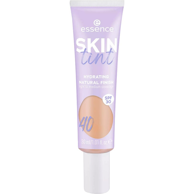 Essence Skin Tint nawilżający krem koloryzujący o lekkim i średnim kryciu SPF30 40 30ml