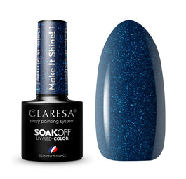 Claresa Soak Off UV/LED Make It Shine! lakier hybrydowy 1 5g