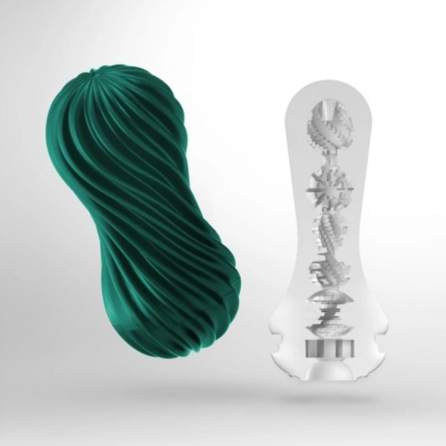 TENGA Flex II masturbator wielokrotnego użytku Fizzy Green