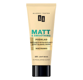 AA Make Up Matt podkład matująco-wygładzający 103 Light Beige 30ml