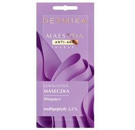 Dermika Maestria Anti-Age Therapy luksusowa maseczka liftingująca multipeptydy 2.5% 7g