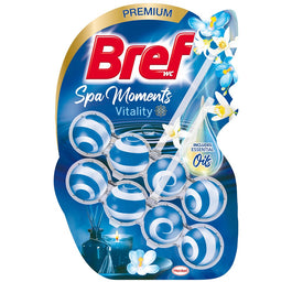 Bref Spa Moments Vitality zawieszka myjąco-zapachowa do muszli 2x50g