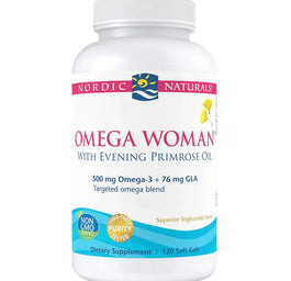 Nordic Naturals Omega Woman suplement diety dla kobiet 120 kapsułek