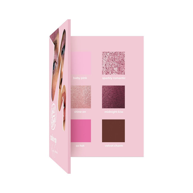 Face Boom Eyeshadow Palette paleta cieni do powiek Pink Power Girl 9g