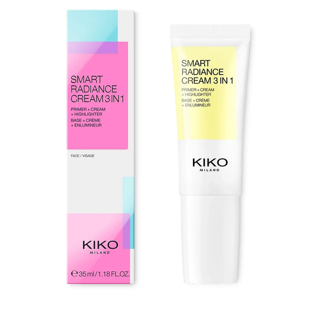 KIKO Milano Smart Radiance Cream krem nawilżający baza i rozświetlacz 02 Radiant Gold 35ml