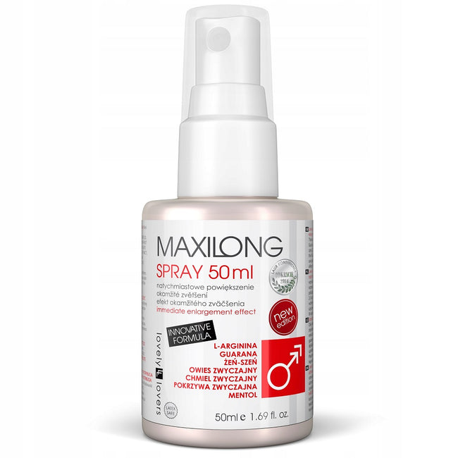 Lovely Lovers Maxilong Spray intymny spray do masażu penisa 50ml