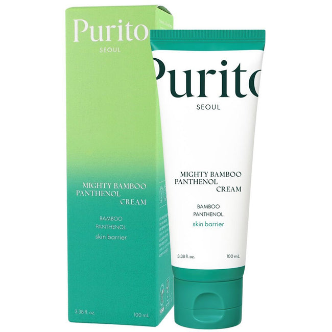 PURITO Seoul Mighty Bamboo Panthenol Cream nawilżający krem do twarzy z pantenolem i ekstraktem z bambusa 100ml