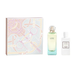 Hermes Un Jardin Sur Le Nil zestaw woda toaletowa spray 100ml + balsam do ciała 80ml