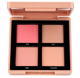 Topface Maestro Academy Blush Bouqet paleta róży do policzków 002