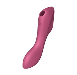 Satisfyer Curvy Trinity 3 stymulator łechtaczki z wibracjami Red