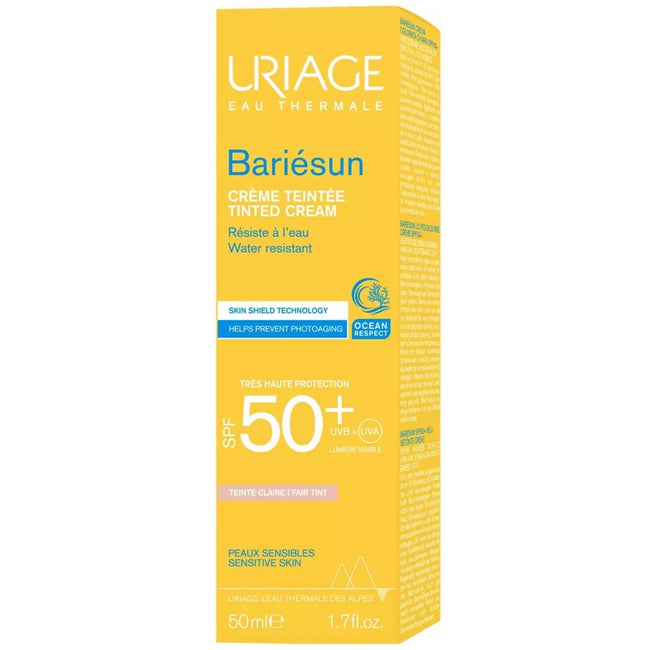 URIAGE Bariesun Tinted Cream przeciwsłoneczny krem tonujący SPF50+ Jasny Beż 50ml