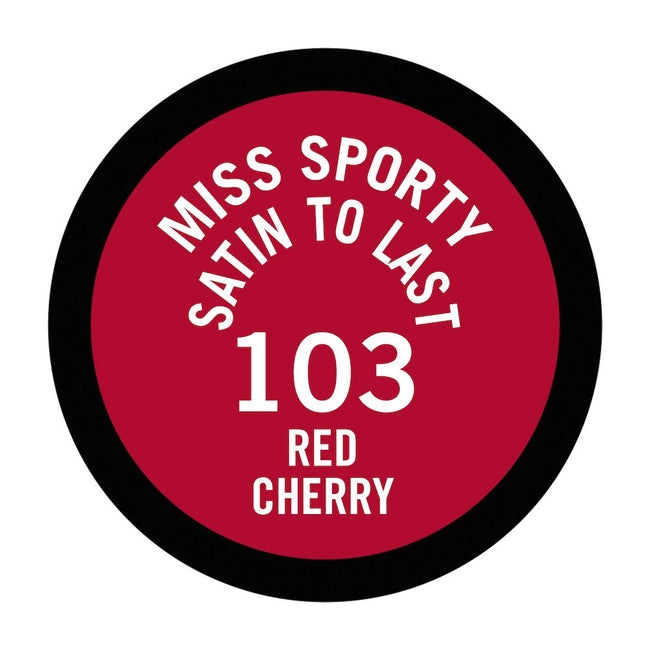 Miss Sporty Color to Last Satin satynowa pomadka do ust 103 Red Cherry 4g