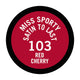 Miss Sporty Color to Last Satin satynowa pomadka do ust 103 Red Cherry 4g