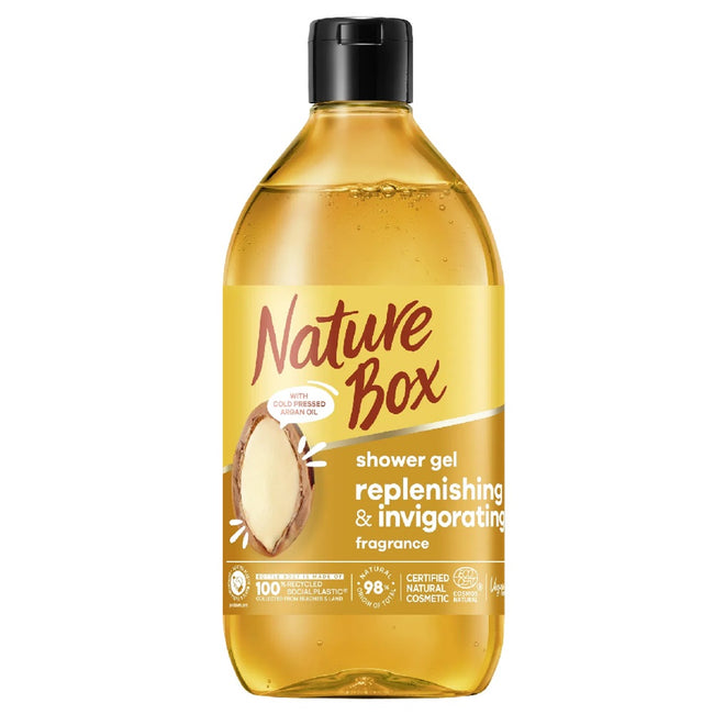 Nature Box Argan Oil odżywczy żel pod prysznic z olejem arganowym 385ml