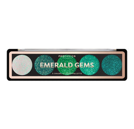 Profusion Emerald Gems Eyeshadow Palette paleta 5 cieni do powiek