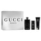 Gucci Guilty Pour Homme zestaw woda perfumowana spray 90ml + żel pod prysznic 50ml + dezodorant sztyft 75ml