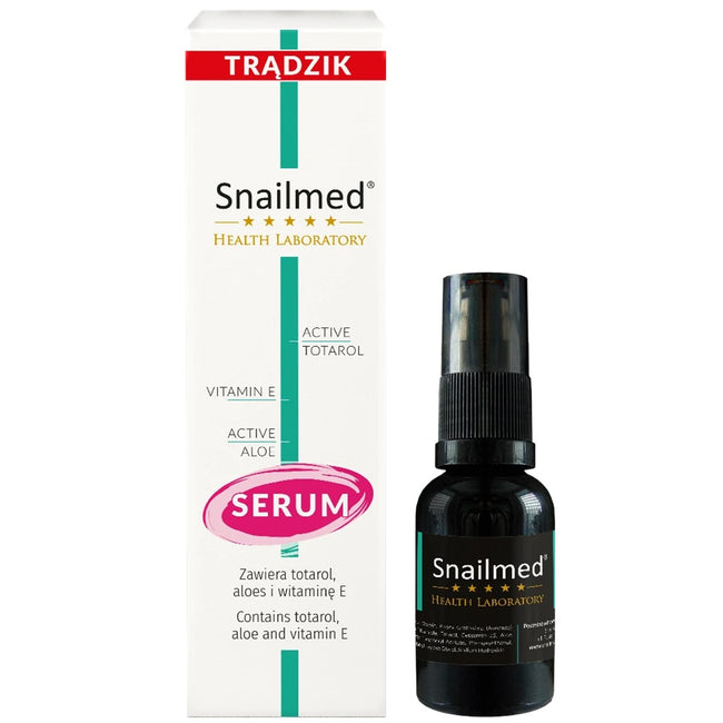 Snailmed Przeciwtrądzikowe lipoaktywne serum z totarolem i aloesem 15ml