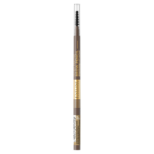 Eveline Cosmetics Micro Precise Brow Pencil ultraprecyzyjna kredka do brwi 02 Soft Brown