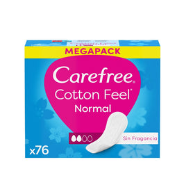 Carefree Cotton wkładki higieniczne nieperfumowane 76szt