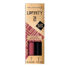 Max Factor Lipfinity Lip Colour 24h dwufazowa szminka o długotrwałym efekcie 025 Vivid Splendour 4.2ml