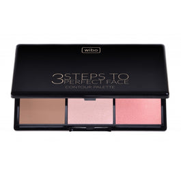 Wibo 3 Steps To Perfect Face Contour Palette paleta do konturowania twarzy Light 10g