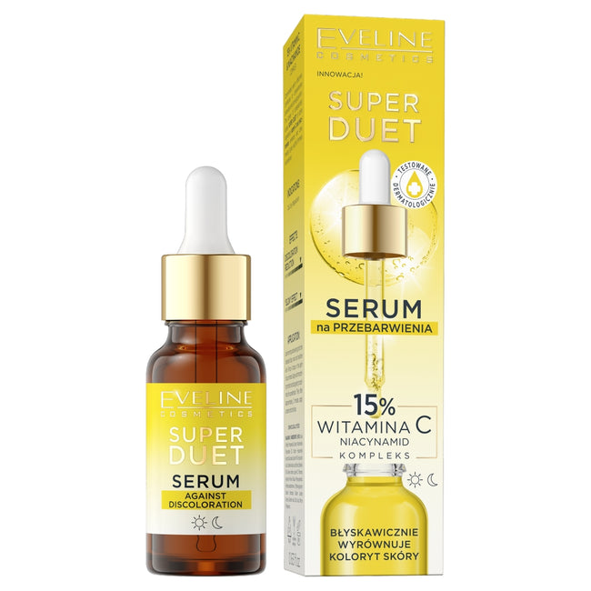 Eveline Cosmetics Super Duet serum na przebarwienia 18ml