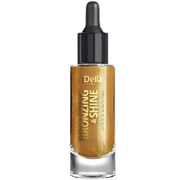 Delia Bronzing & Shine suchy olejek brązująco-rozświetlający 20ml