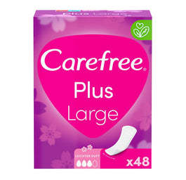 Carefree Plus Large wkładki higieniczne Light Scent 48szt.